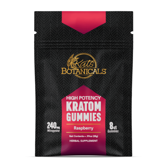 Raspberry-Punch-Kratom-Extract-Gummies